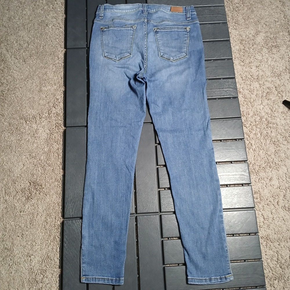 Judy Blue Los Angeles Boot Cut Jeans Womens Sz 7/28 Skinny Custom Denim JB149 - Picture 10 of 13